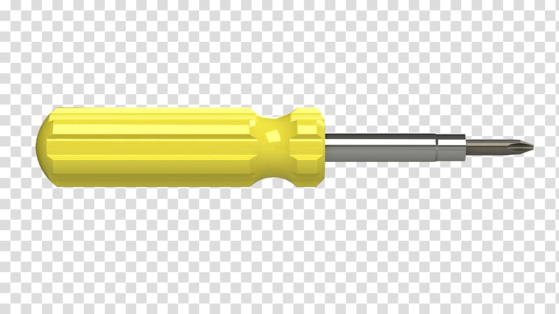 Torque screwdriver Yellow Angle, Yellow Phillips screwdriver transparent background PNG clipart