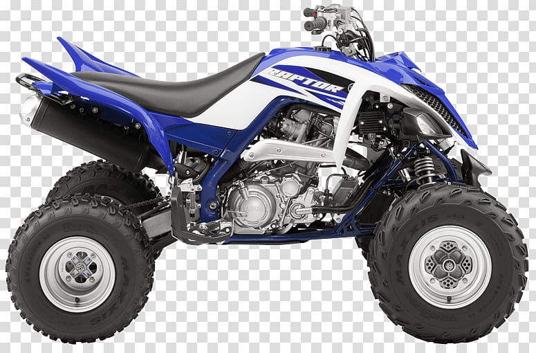 Yamaha Motor Company Yamaha Raptor 700R All-terrain vehicle Cal Coast Motorsports Bott Yamaha, velociraptor blue transparent background PNG clipart