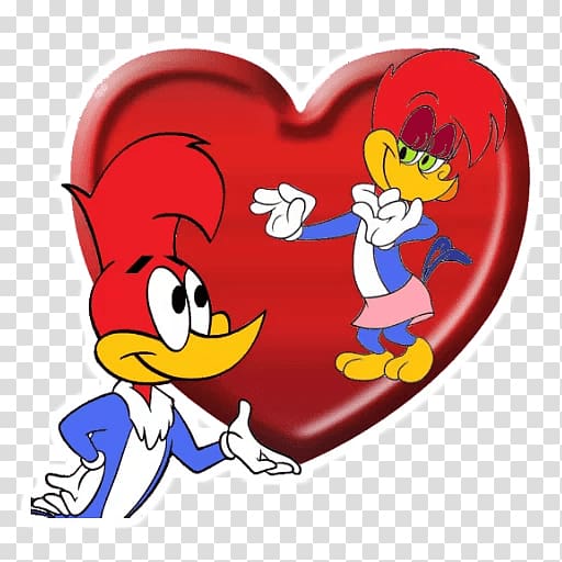 Woody Woodpecker Sticker Telegram Woody Woodpecker And Friends Classic Cartoon Colle Transparent Background Png Clipart Hiclipart