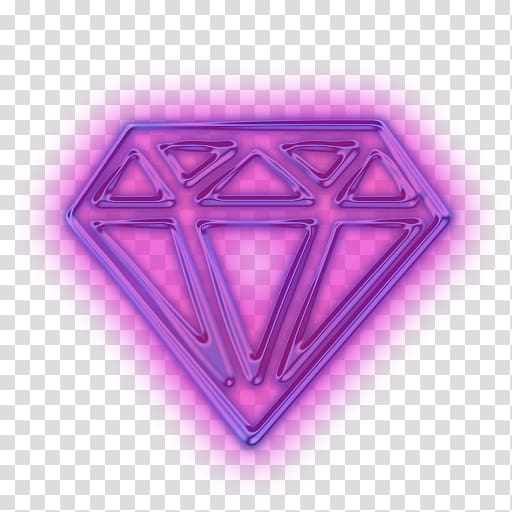 Purple Blue diamond Diamond cut , purple transparent background PNG clipart
