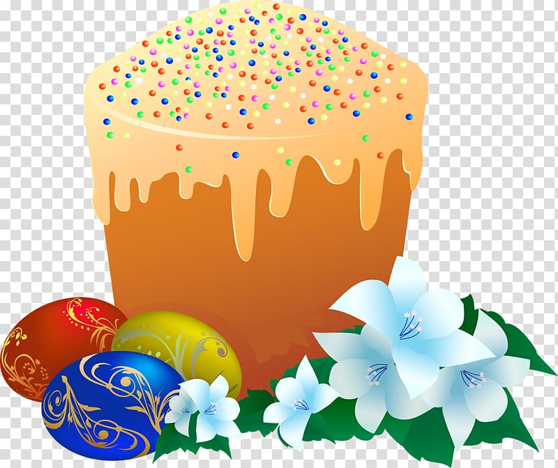 Paskha Paska Easter Kulich , cake transparent background PNG clipart