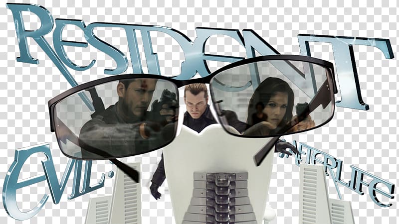 Resident Evil YouTube 3D film Goggles, Resident Evil Afterlife transparent background PNG clipart