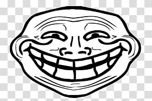 Trollface PNG transparent image download, size: 1327x1080px