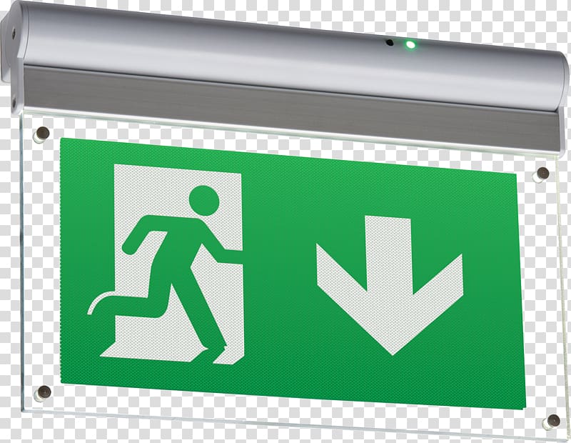 Exit sign Emergency exit Signage Fire escape, fire transparent background PNG clipart