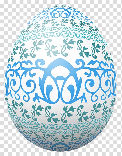 Red Easter egg Egg decorating , Blue Egg transparent background PNG clipart