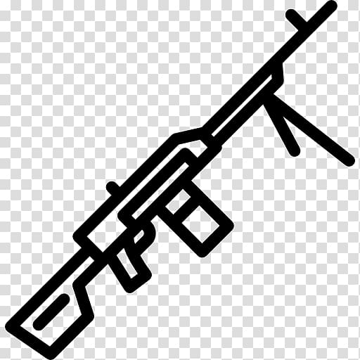 Weapon Firearm Computer Icons Machine gun , machine gun transparent background PNG clipart