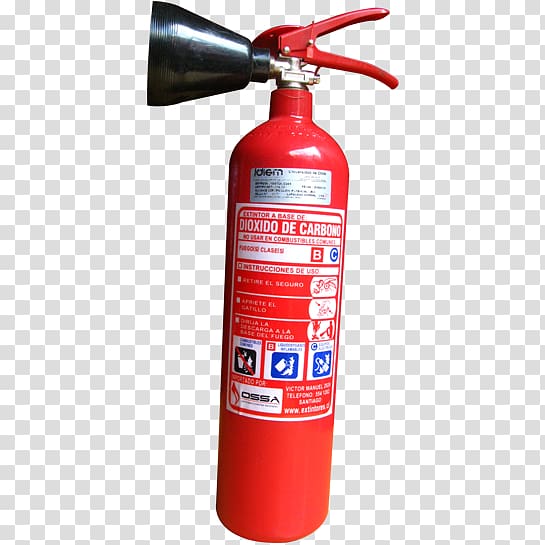 Fire Extinguishers Carbon dioxide Powder, fire transparent background PNG clipart