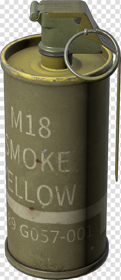 PlayerUnknown\'s Battlegrounds AN M18 Smoke grenade Smoke bomb, grenade transparent background PNG clipart
