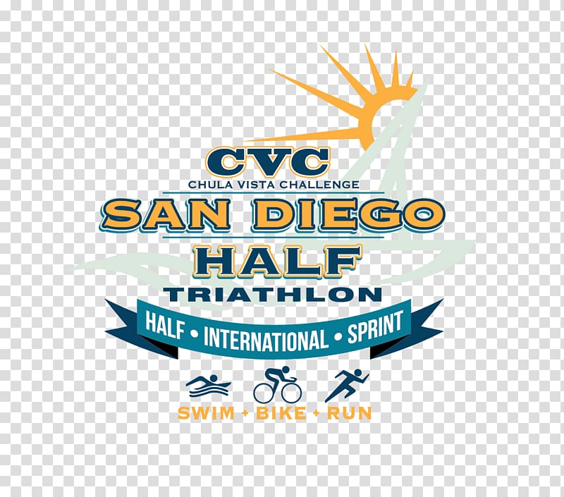 San Diego Triathlon Chula Vista Logo Challenge, transparent background PNG clipart