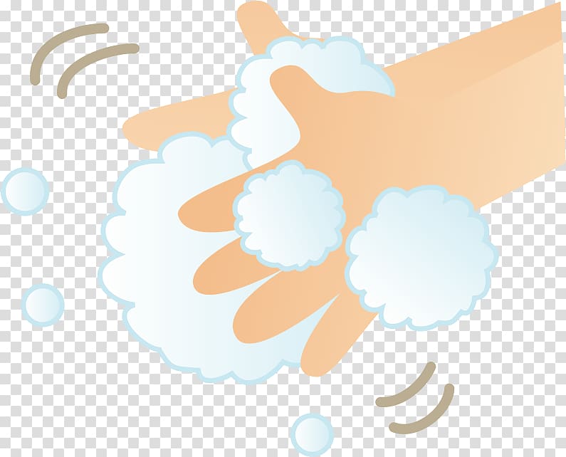 Hand washing , washed transparent background PNG clipart