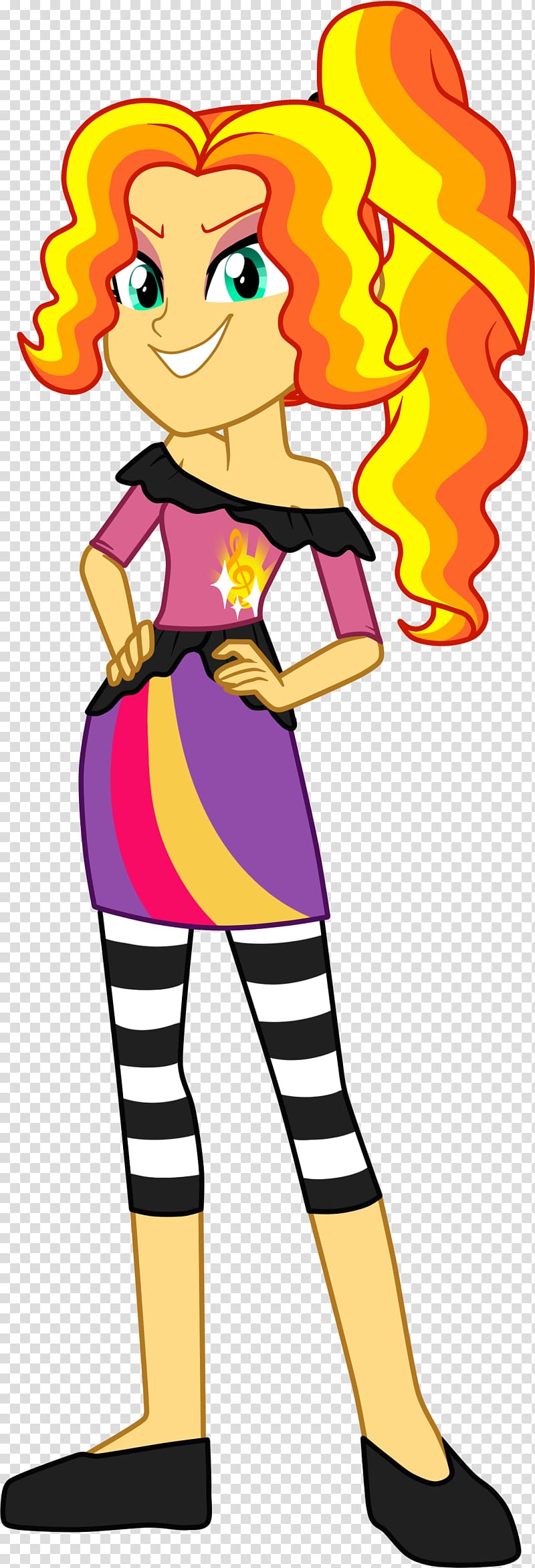 Sunset Shimmer Adagio Dazzle Female Pony Cutie Mark Crusaders, Next Gen transparent background PNG clipart