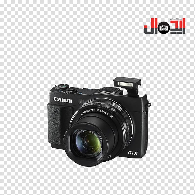 Canon PowerShot G1 X Point-and-shoot camera , Camera transparent background PNG clipart