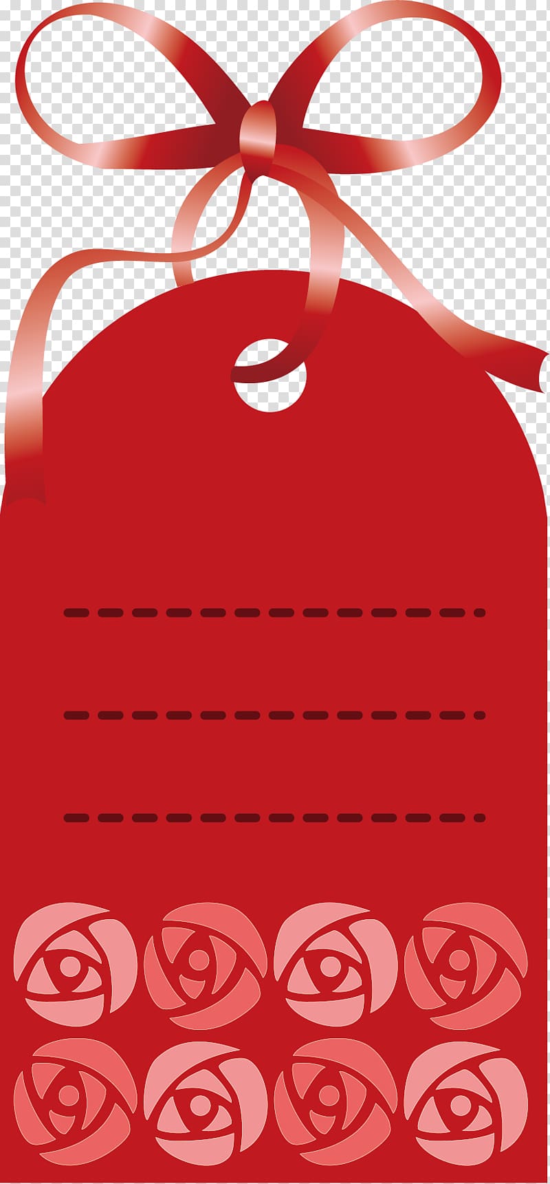 Red Graphic design, Red tag transparent background PNG clipart