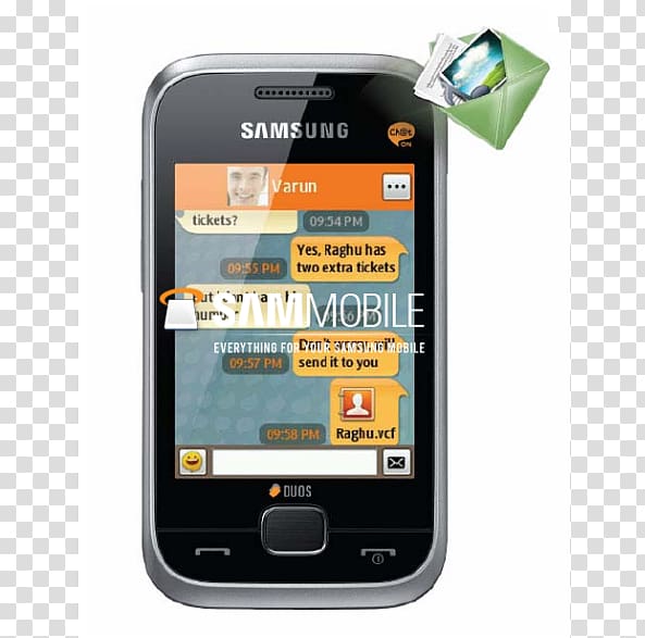 Samsung Galaxy S Duos 2 Samsung Champ Samsung Galaxy Y Samsung S5230, samsung transparent background PNG clipart