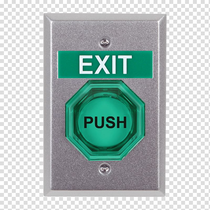 STI Push-button Safety Technology International Inc. Electrical Switches, exit transparent background PNG clipart