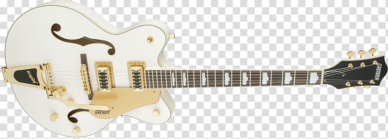Gretsch White Falcon Gretsch 6128 Fender Stratocaster Archtop guitar, Gretsch transparent background PNG clipart
