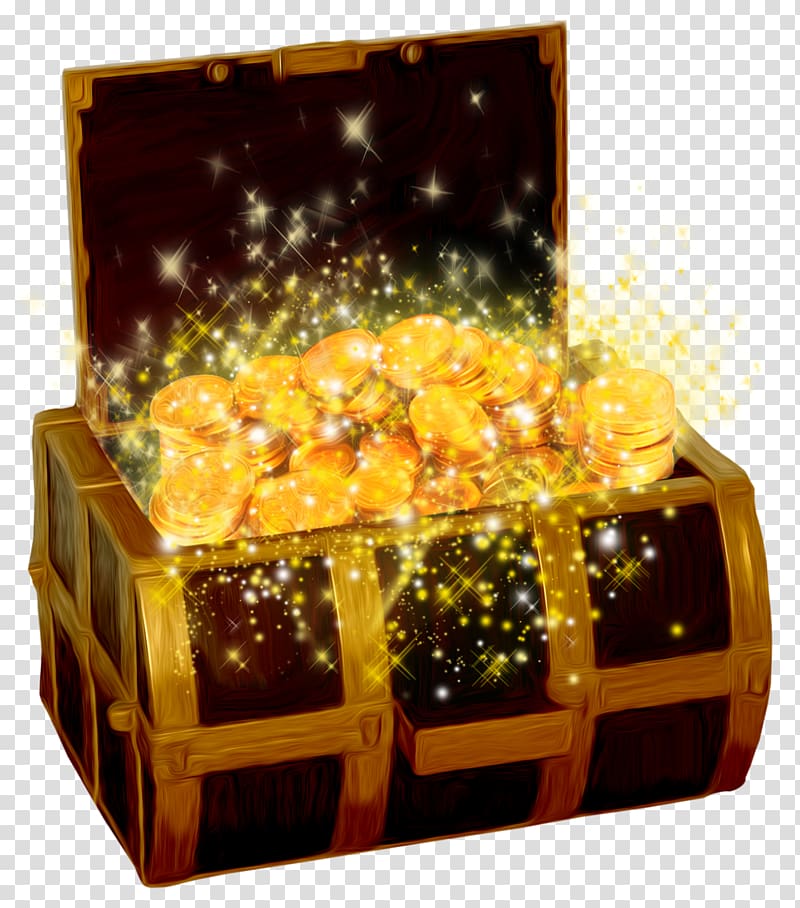 Treasure chest PNG transparent image download, size: 4094x4171px