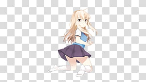 Kanojo transparent background PNG cliparts free download