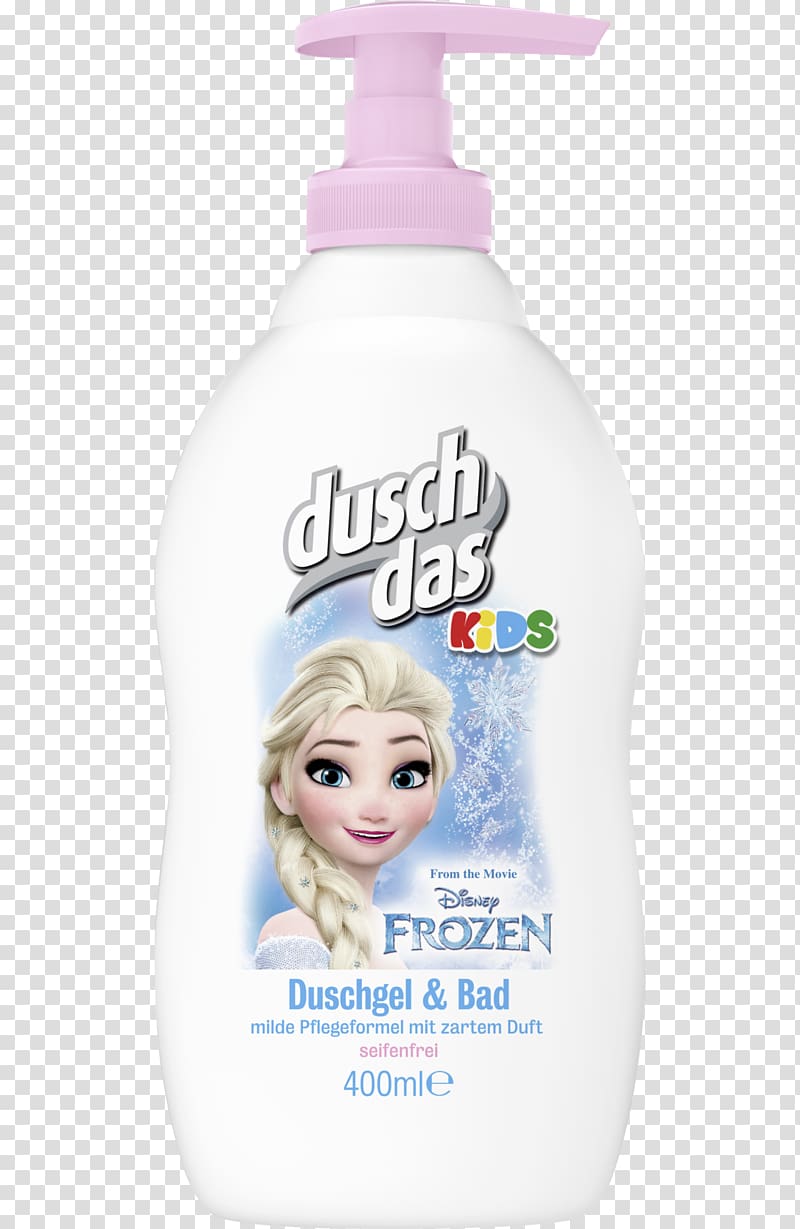 Lotion Elsa Frozen Dusch das Shower gel, elsa transparent background PNG clipart