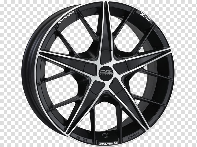 Car OZ Group Alloy wheel Autofelge, car transparent background PNG clipart