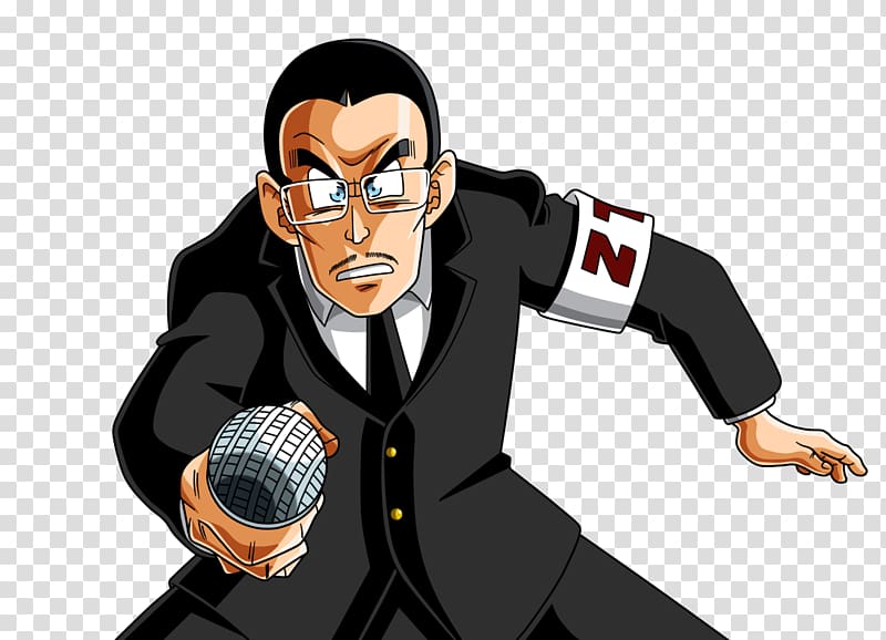 The Cell Games Doctor Gero Dragon Ball Sports commentator, announcer transparent background PNG clipart