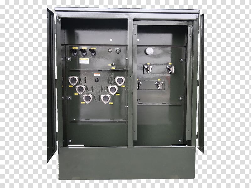 Circuit breaker Padmount transformer Fuse Transformer types, high voltage transparent background PNG clipart