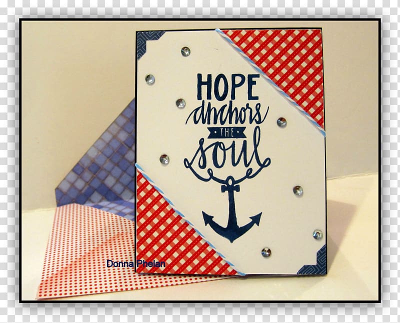 Greeting & Note Cards Anchor Hope Pattern, anchor transparent background PNG clipart