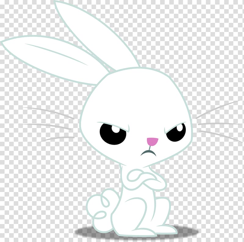 Angel Bunny Rabbit Hare , bunny transparent background PNG clipart