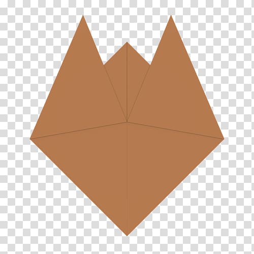 Paper Origami Dog–cat relationship, Dog transparent background PNG clipart