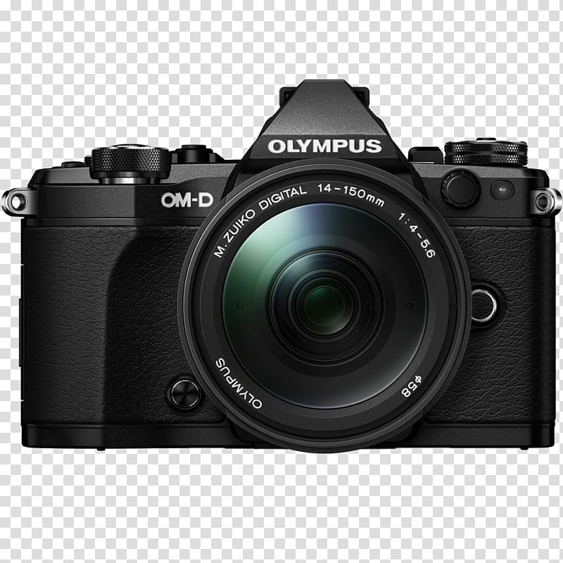 Olympus OM-D E-M5 Mark II Mirrorless interchangeable-lens camera , dslr transparent background PNG clipart