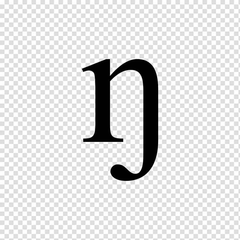 Velar nasal Nasal consonant Velar consonant International Phonetic Alphabet, phonetic symbol transparent background PNG clipart