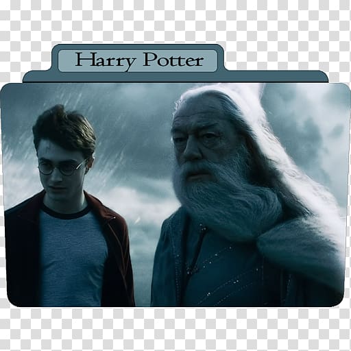 Harry Potter standing beside man wearing gray top, album cover, Harry Potter 6 transparent background PNG clipart