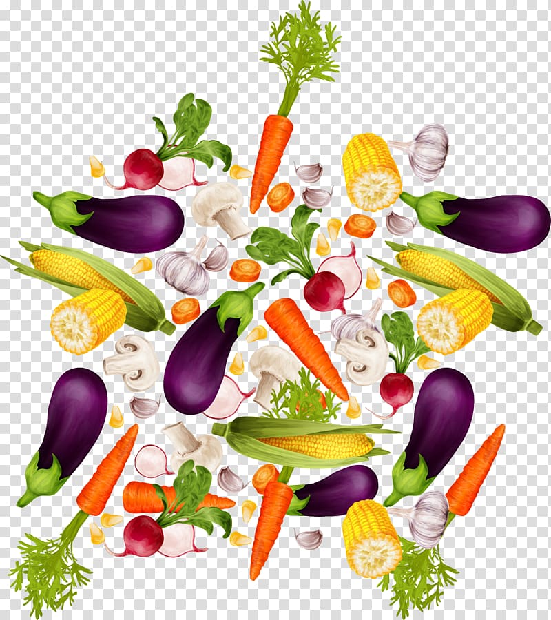 Organic food Vegetable , fruits and vegetables transparent background PNG clipart