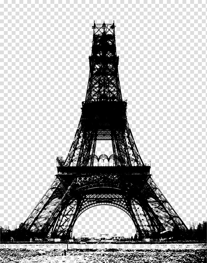 Eiffel Tower Champ de Mars Exposition Universelle Monument, eiffel tower transparent background PNG clipart