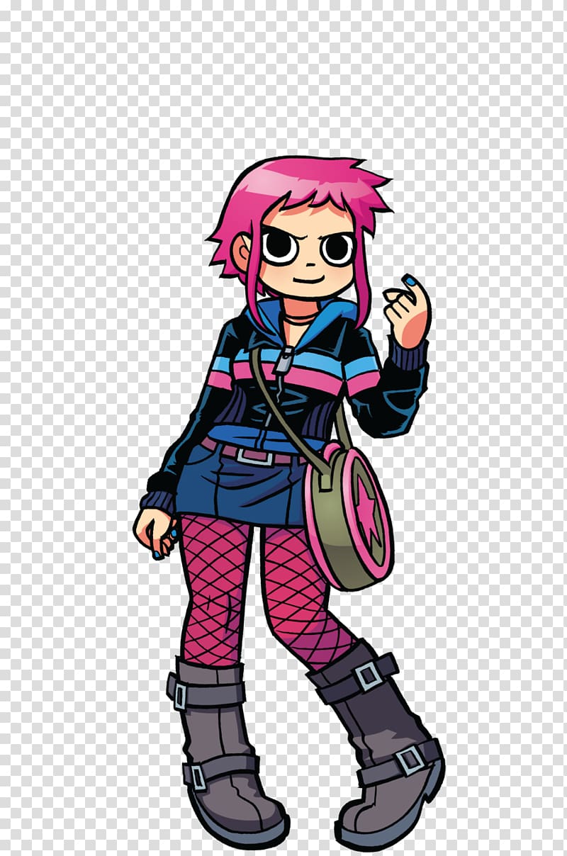 Ramona Flowers Comics Drawing Female, FLOWERS transparent background PNG clipart