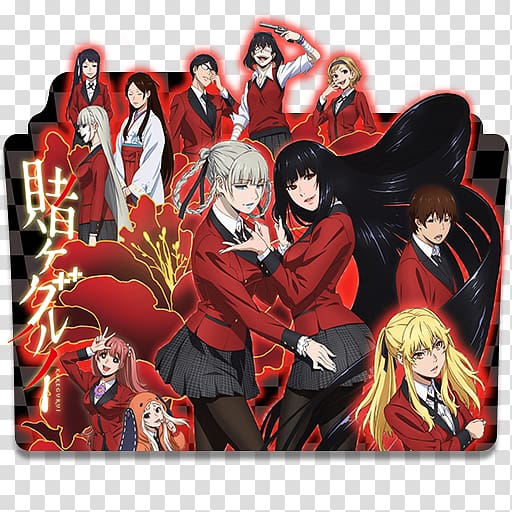 Kakegurui – Compulsive Gambler Problem gambling Anime Manga, Anime transparent background PNG clipart