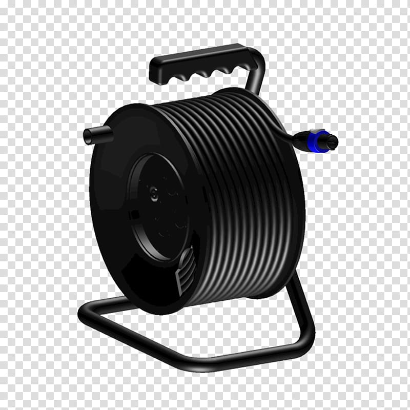 XLR connector Electrical connector Electrical cable Cable reel, audio reel transparent background PNG clipart