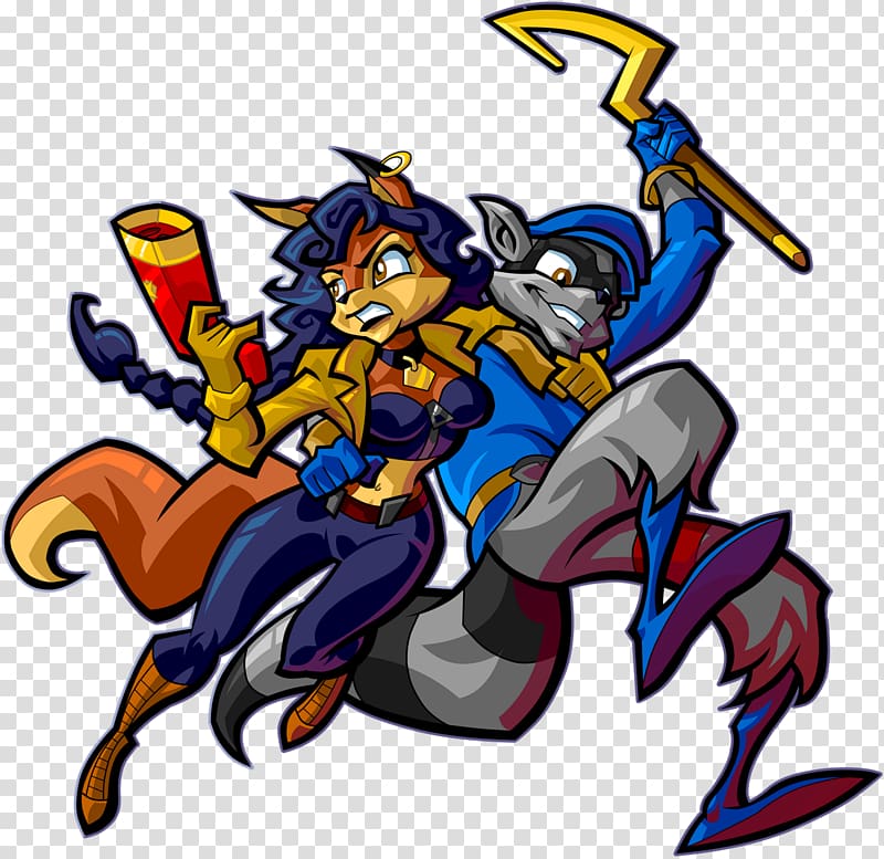 Sly Cooper and the Thievius Raccoonus Sly 3: Honor Among Thieves Sly Cooper: Thieves in Time Sly 2: Band of Thieves PlayStation 2, raccoon transparent background PNG clipart