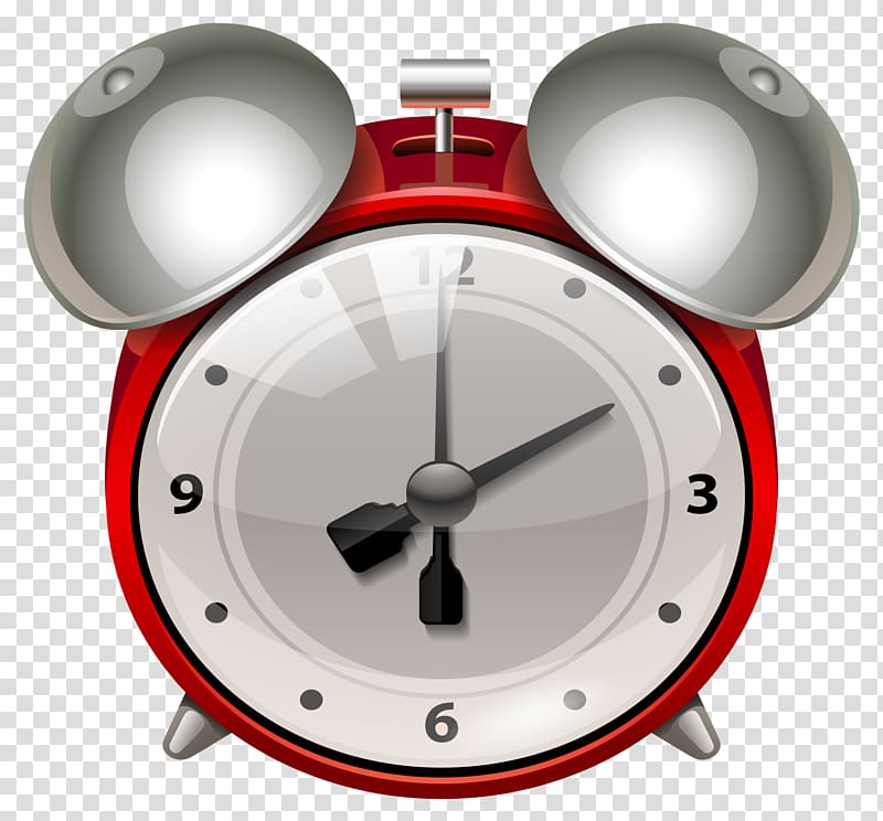 Alarm clock transparent background PNG clipart