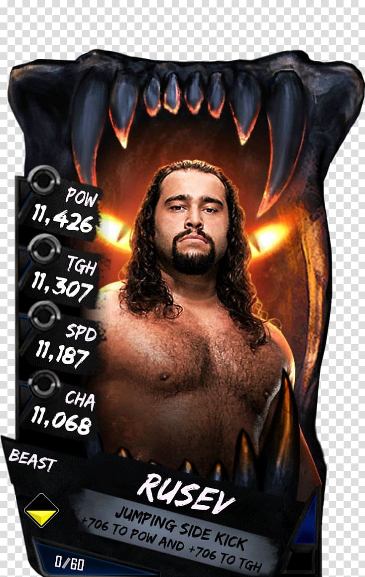 Luke Harper WWE SuperCard WWE Championship Money in the Bank ladder match WrestleMania 33, wwe transparent background PNG clipart