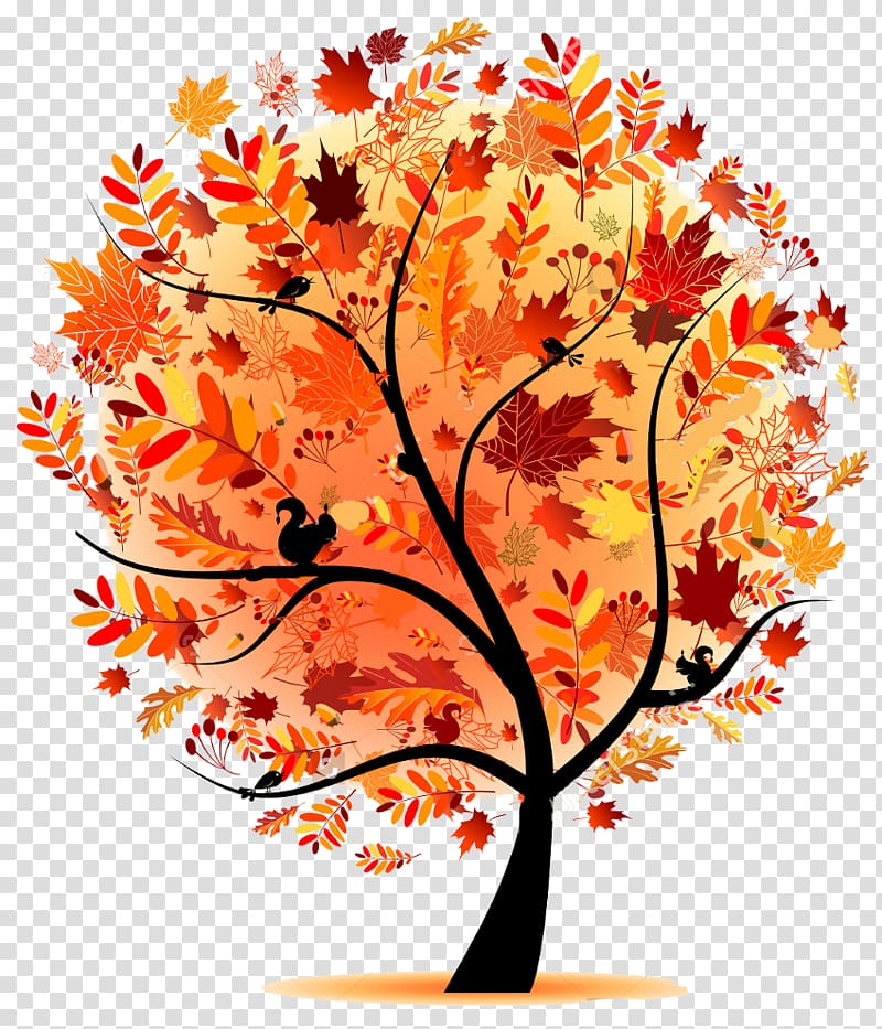 , the beginning of autumn transparent background PNG clipart