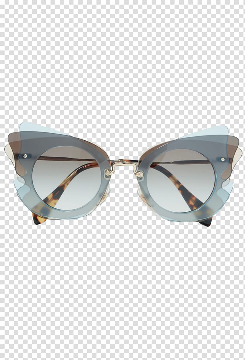 Goggles Sunglasses Miu Miu Cat eye glasses, Cat marie transparent background PNG clipart