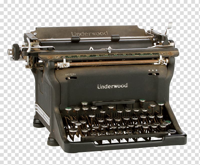 Office Supplies Typewriter, Typewriter transparent background PNG clipart