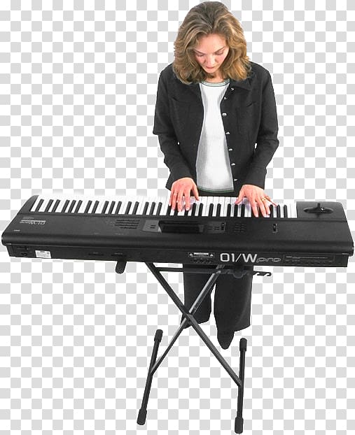 Computer keyboard Electronic Musical Instruments Keyboard Player Electronic keyboard, piano keyboard transparent background PNG clipart