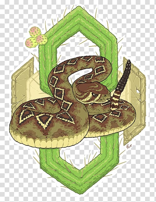 Serpent Cartoon Legendary creature, Eastern Diamondback Rattlesnake transparent background PNG clipart