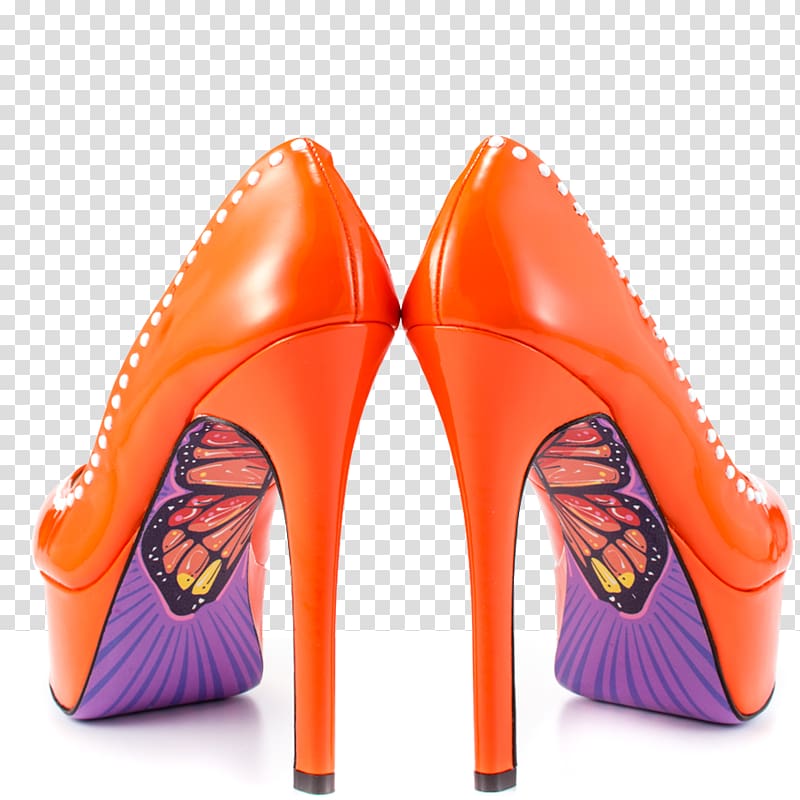 High-heeled shoe Systemic lupus erythematosus Chronic condition, Orange KD Shoes transparent background PNG clipart