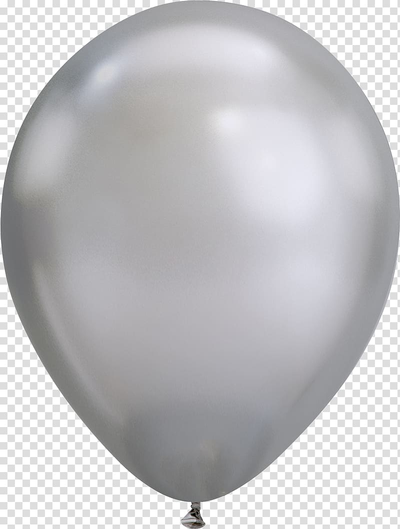 Balloon Silver Gold Party Color, balloon transparent background PNG clipart