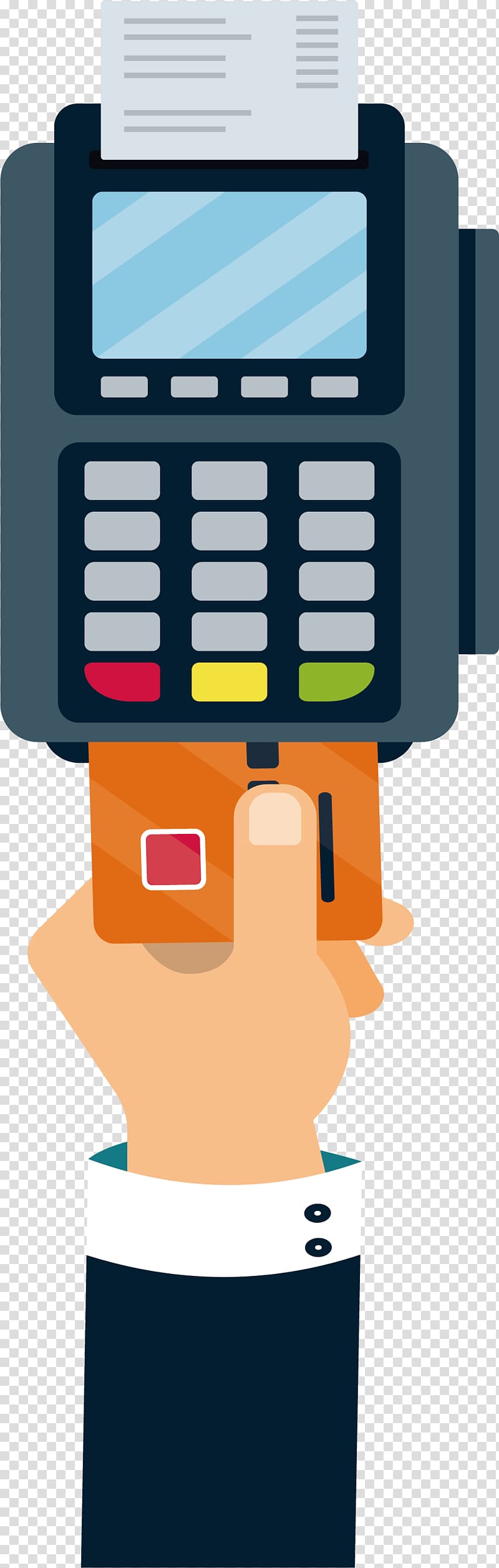 gray card terminal, Credit card Payment, Pay by credit card transparent background PNG clipart