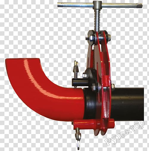 Pipe clamp Vise F-clamp, red plate transparent background PNG clipart