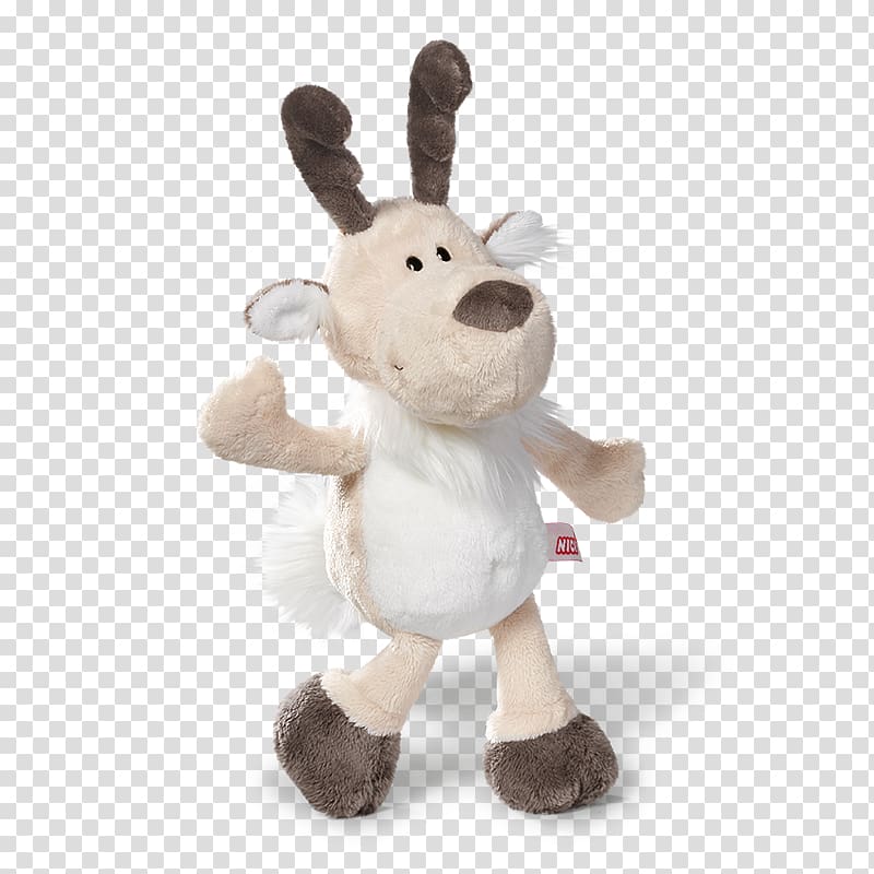 Reindeer Stuffed Animals & Cuddly Toys NICI AG Plush, Reindeer transparent background PNG clipart